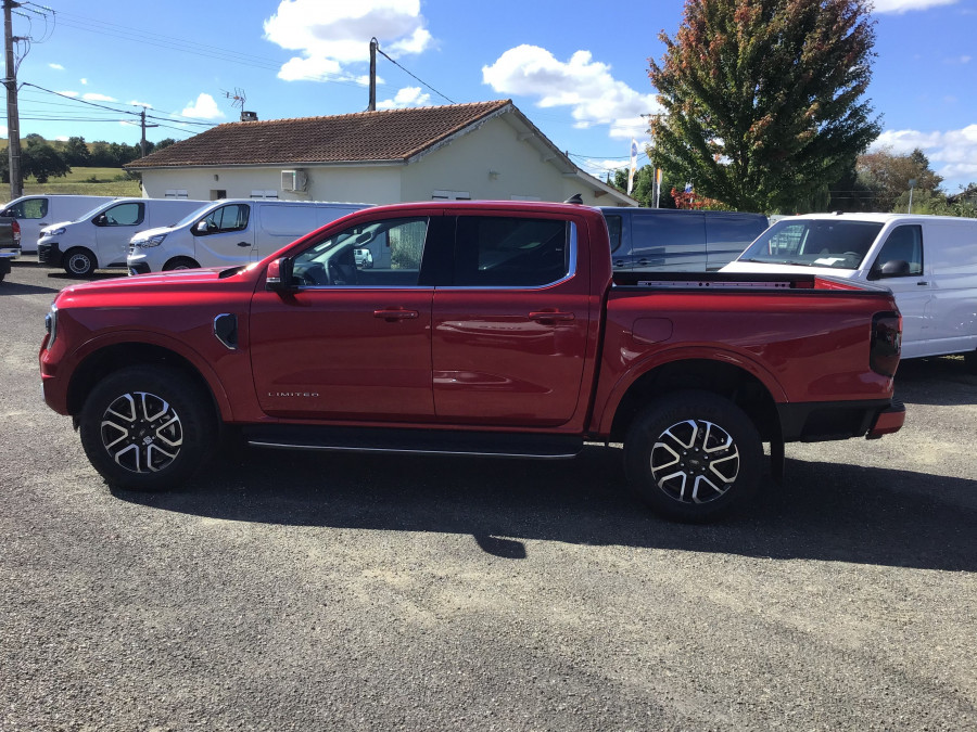 FORD RANGER DOUBLE CABINE NOUVEAU BVA6 4X4 2.0 ECOBLUE 170 LIMITED 5PL occasion