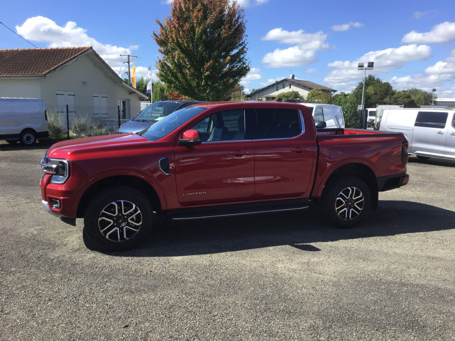 FORD RANGER DOUBLE CABINE NOUVEAU BVA6 4X4 2.0 ECOBLUE 170 LIMITED 5PL occasion