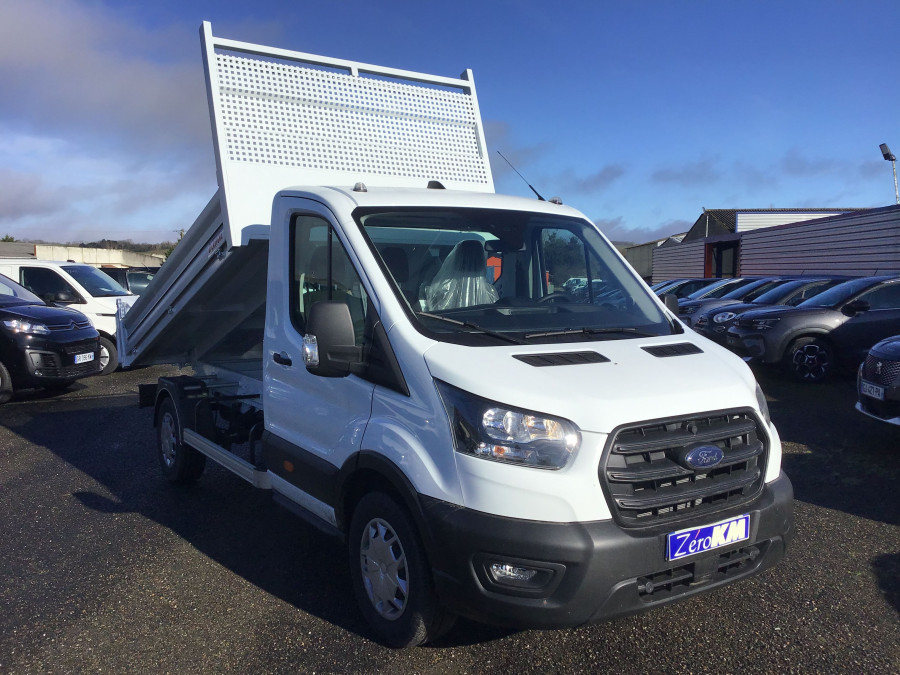 FORD TRANSIT CHASSIS CABINE BENNE L2 T350 2.0 ECOBLUE 130 S&S HDT EURO VI TREND BUSINESS occasion