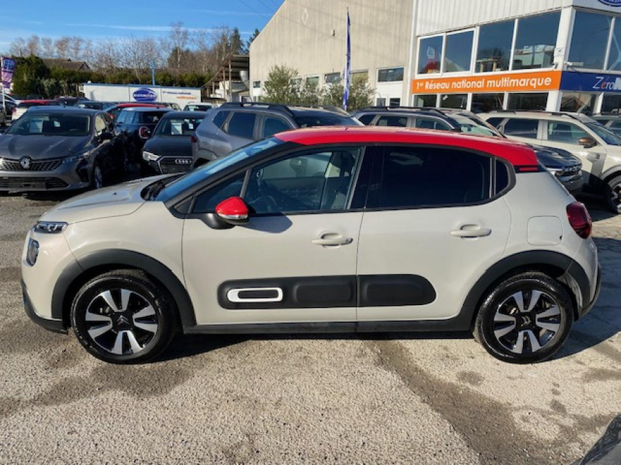 CITROEN C3  Shine - 1.2 PT - 110 -  EAT6 - Radars Arrière + MirrorLink occasion