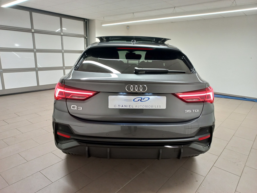 AUDI Q3 SPORTBACK 35 TDI 150 Stronic7 Black S line Toit ouvrant Attelage occasion