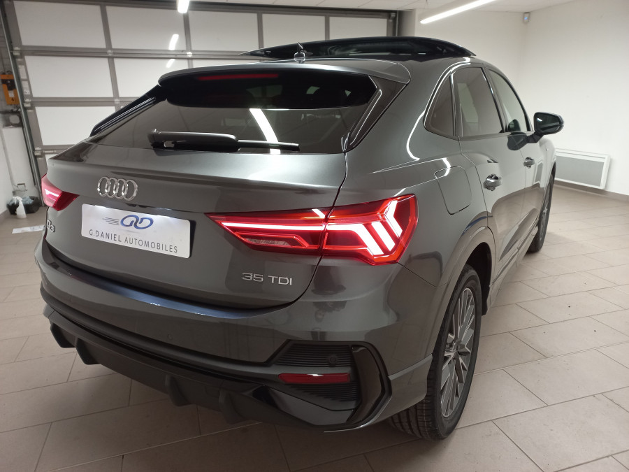 AUDI Q3 SPORTBACK 35 TDI 150 Stronic7 Black S line Toit ouvrant Attelage occasion