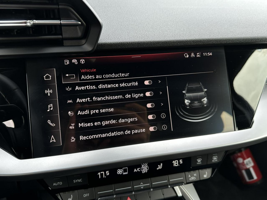 AUDI A3 SPORTBACK 30 TFSI 110 S-Tronic Design avec Sièges chauffants et Apple Car Play occasion