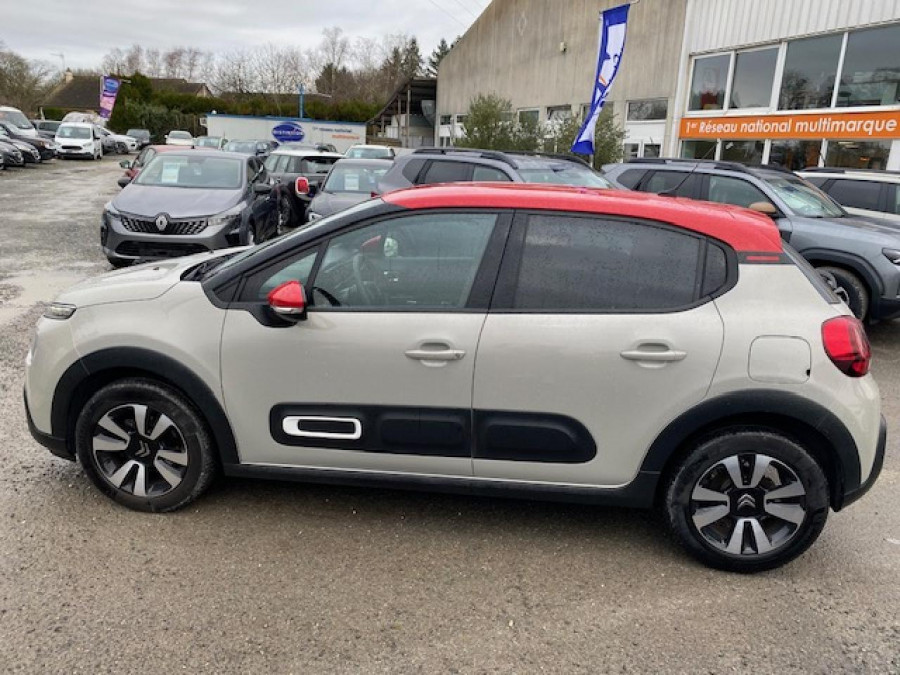 CITROEN C3 SHINE - 1.2 PT - 110 -  EAT6 - RADARS ARRIERE + MIRRORLINK occasion