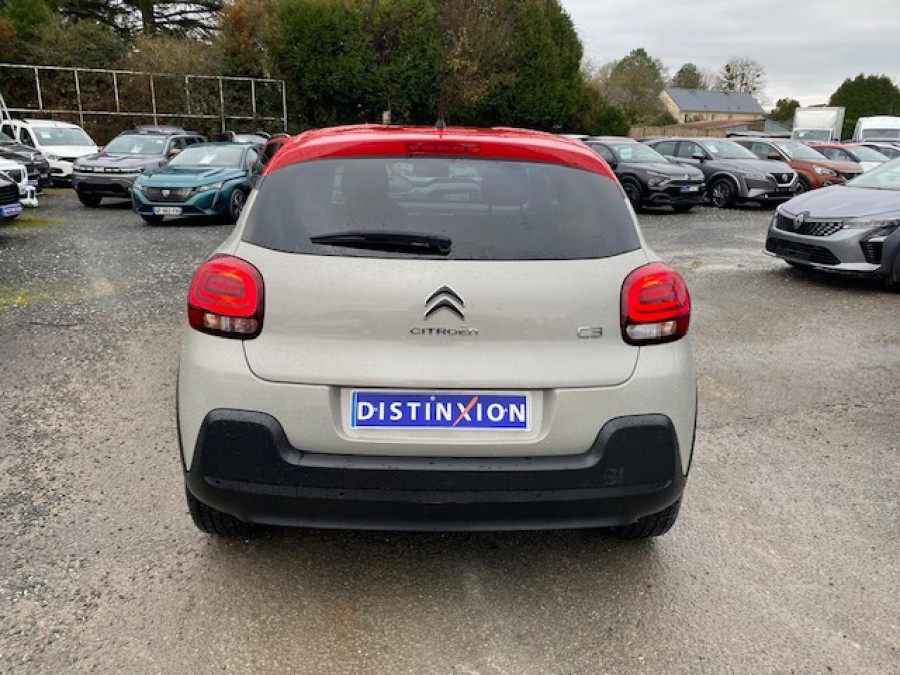 CITROEN C3 SHINE - 1.2 PT - 110 -  EAT6 - RADARS ARRIERE + MIRRORLINK occasion