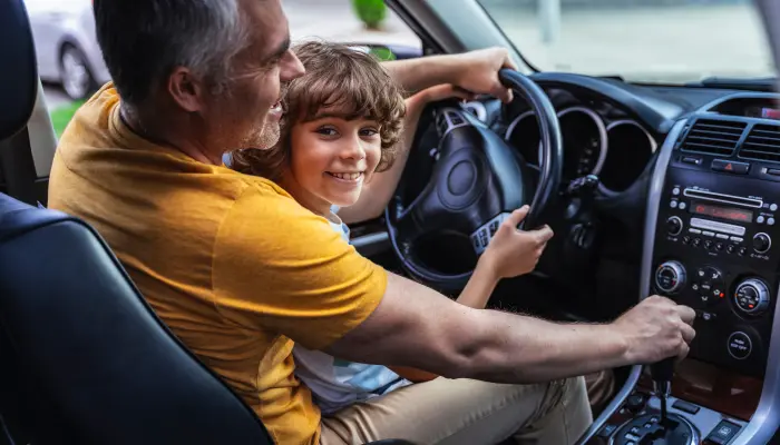 Conduire une voiture automatique