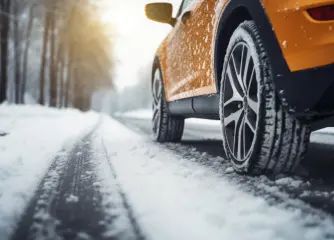 Conduire sur la neige